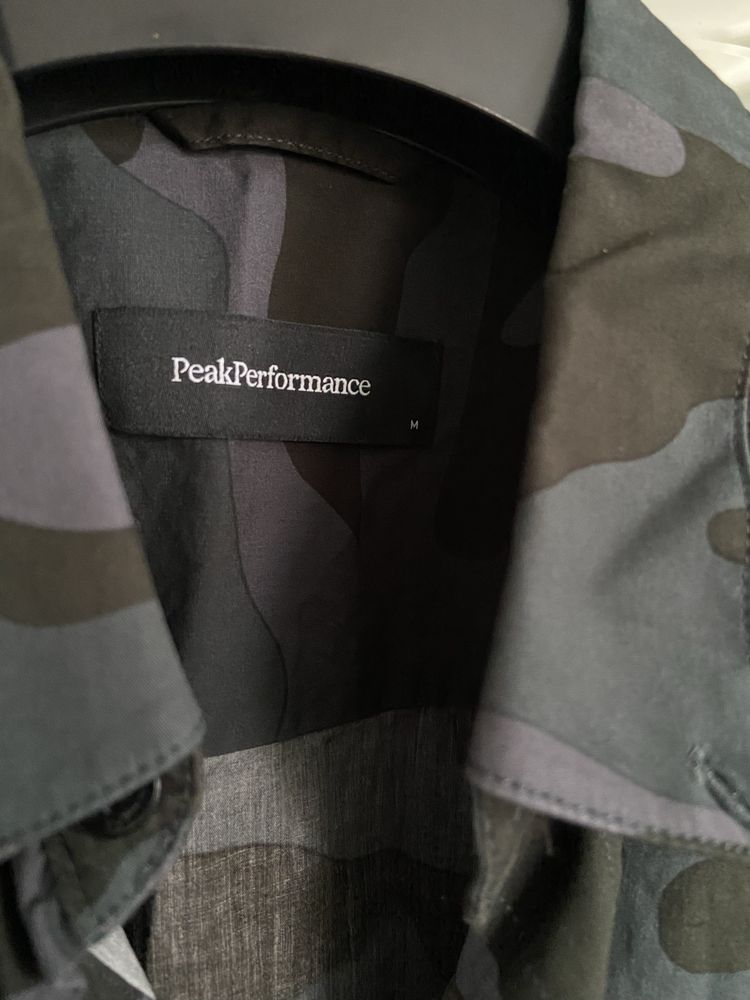 Koszula trekkingowa z długim rękawem Peak Performance