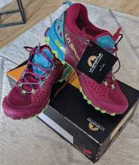 Buty do biegania damskie La Sportiva Bushido II red plum/topaz 37.5