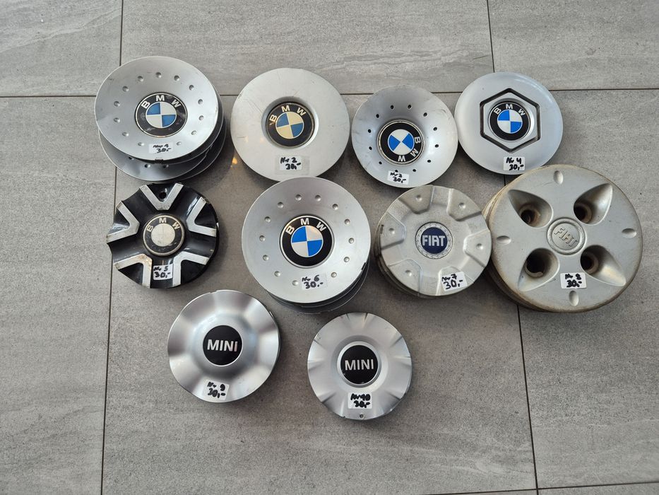 BMW Mini Fiat Dekielki/Zaślepki