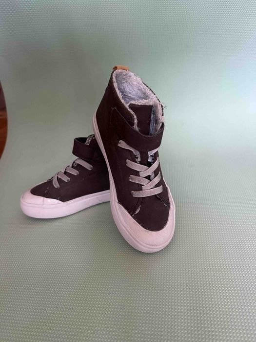 Кеди H&M утеплені, хайтопи, кросівки, черевики, розмір 3