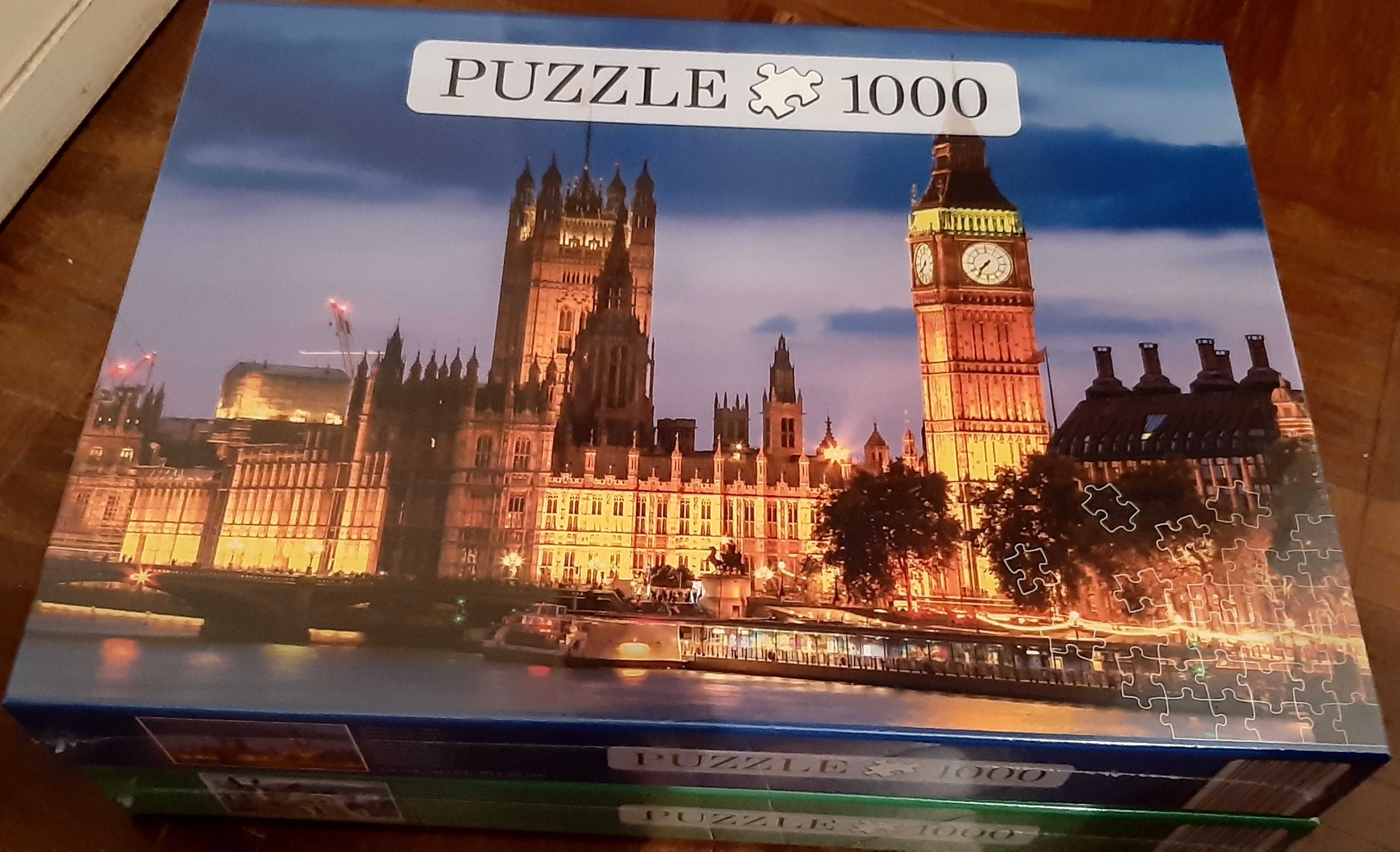 PUZZLE 1000 Peças: LONDRES à Noite - NOVO! A Estrear! SELADO!