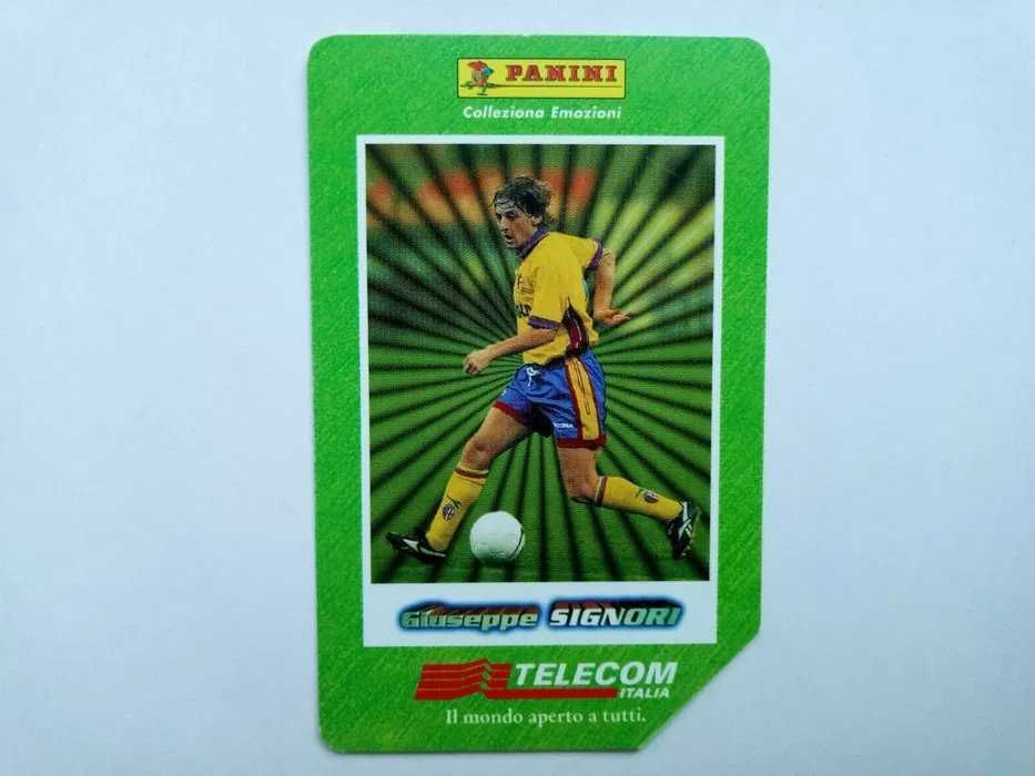 Piłkarze Serie A sezon 98/99 [włoskie karty telefoniczne] [4 karty]