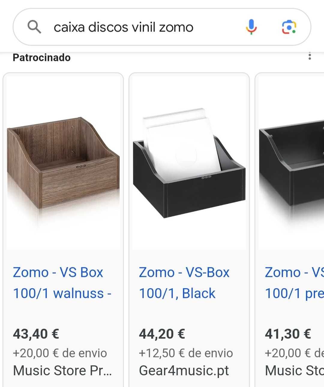 Zomo VS-Box 100/1, preto