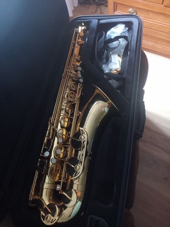 Saksofon tenorowy Jupiter JTS 500 Q, jak nowy, faktura