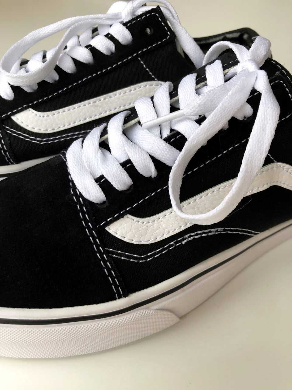 Летние кеды VANS old Skool black white / Кеди Ванс олд скул 38 39