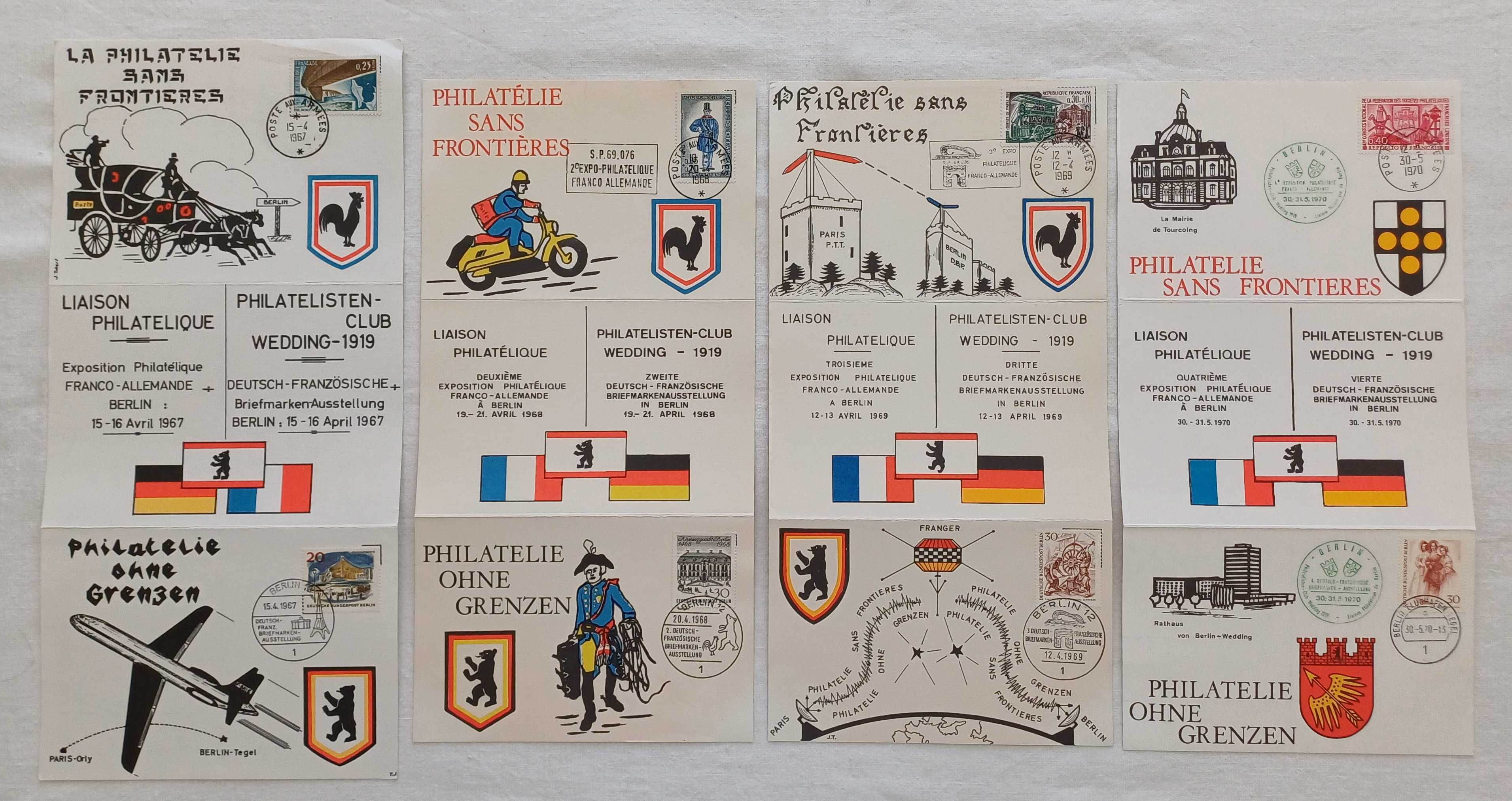 Filatelia - La Philatélie sans Frontières 1967 a 1970