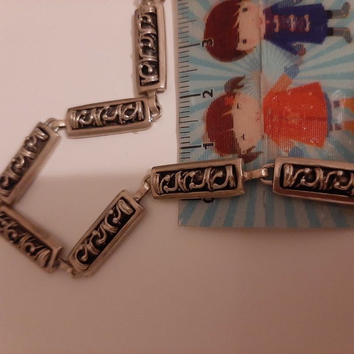 Stara bransoletka ze srebra