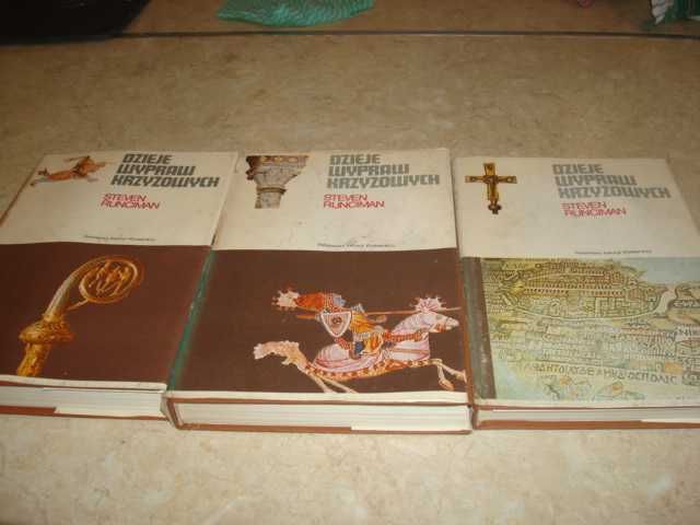 Dzieje wypraw krzyżowych 3 tomy /js