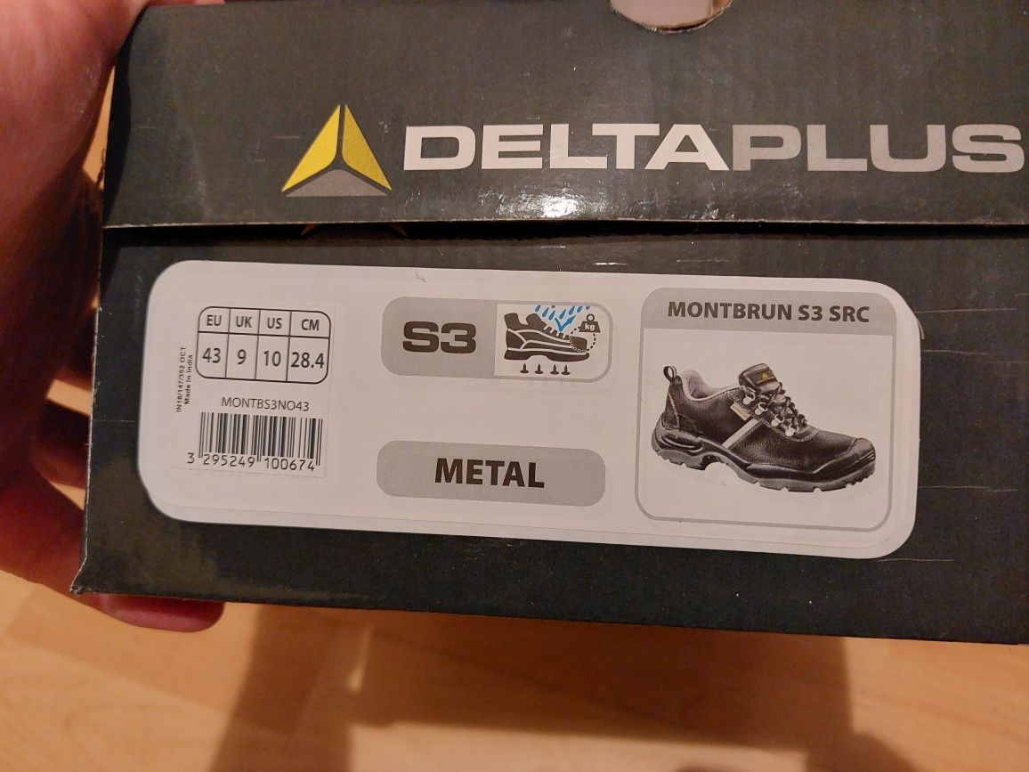 Buty robocze Deltaplus montbrun s3 src