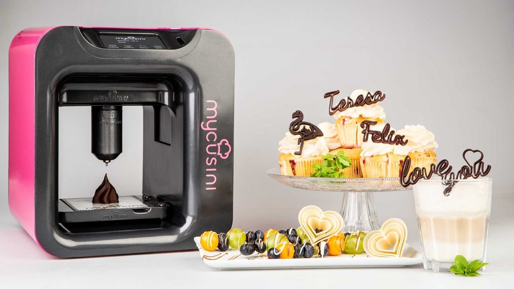 Drukarka mycusini do druku 3D z czekolady