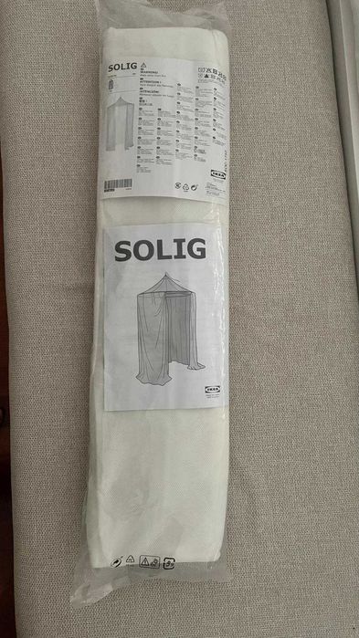 IKEA lSOLIG Dossel, branco, 150 cm