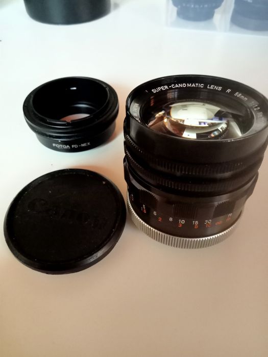 Canon 58 f1.2 Super-Canomatic Lens R Made in Japan