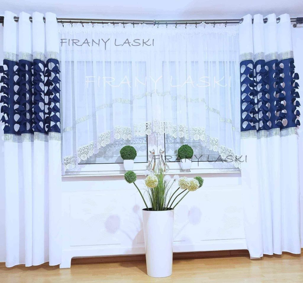 Firana 400x165 firany gotowe Firanki cyrkonie gipiura