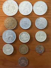 Moedas raras one pound Elizabeth 2