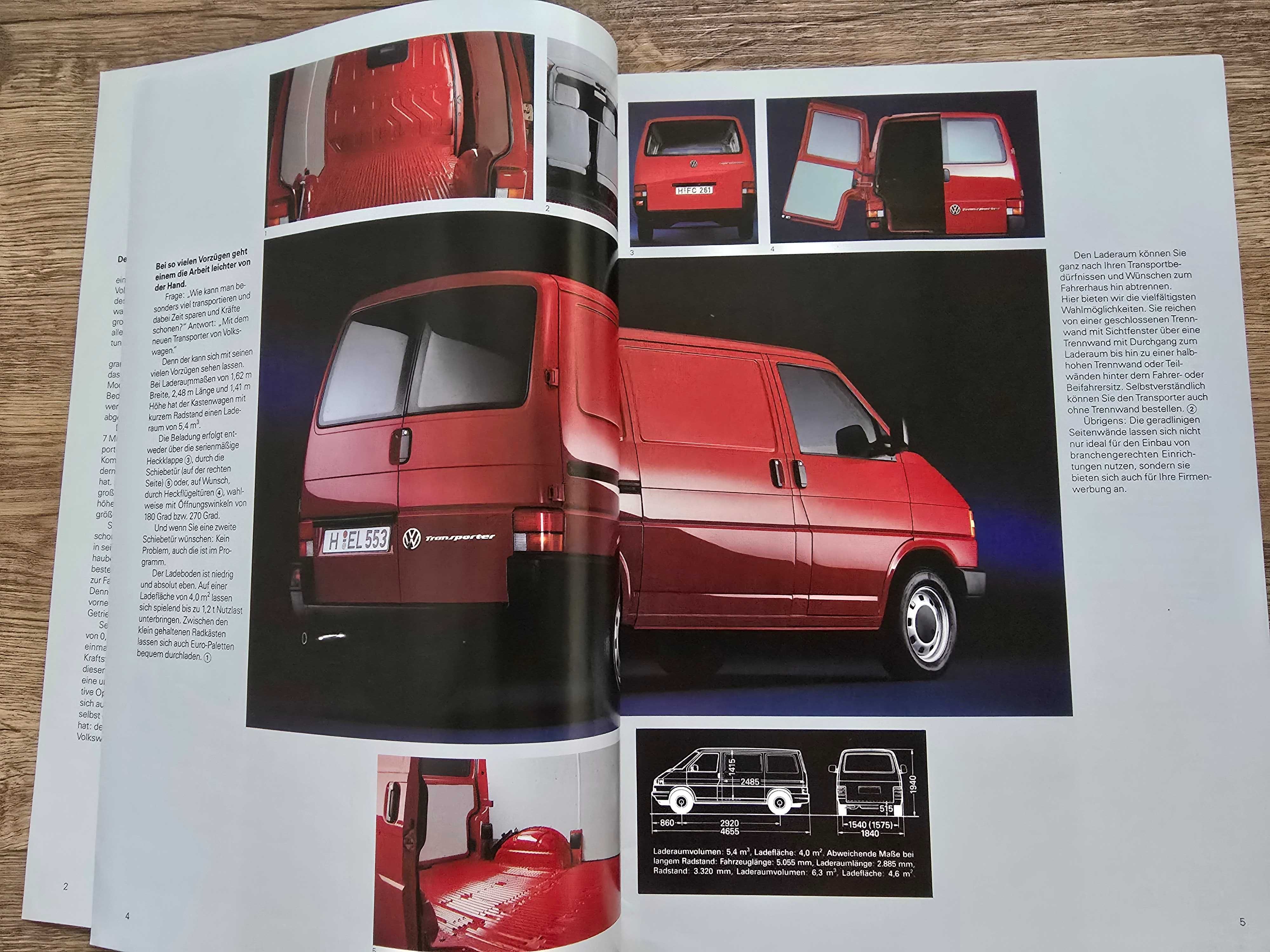 Prospekt  VW  T4