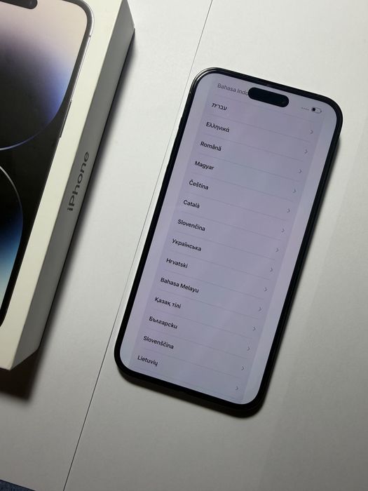 iPhone 14 pro max Space Black 256gb фізична sim