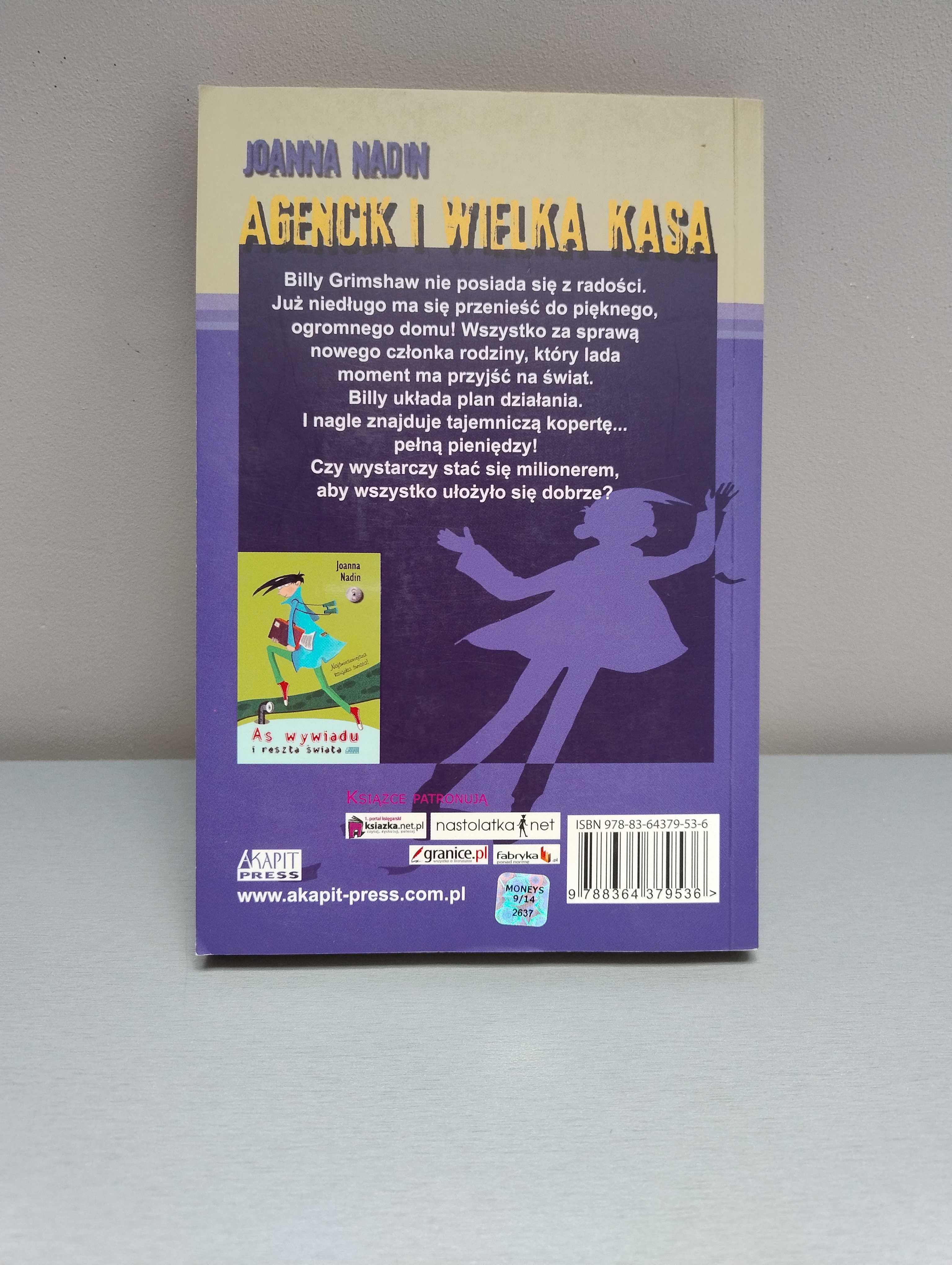 Książka "Agencik i Wielka Kasa"