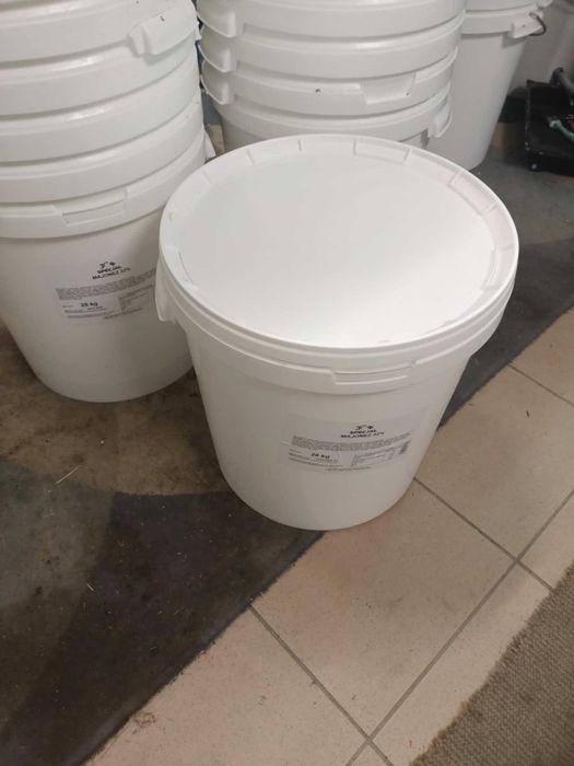 zestaw 5 szt. wiader spożywczych z pokrywką 29 l