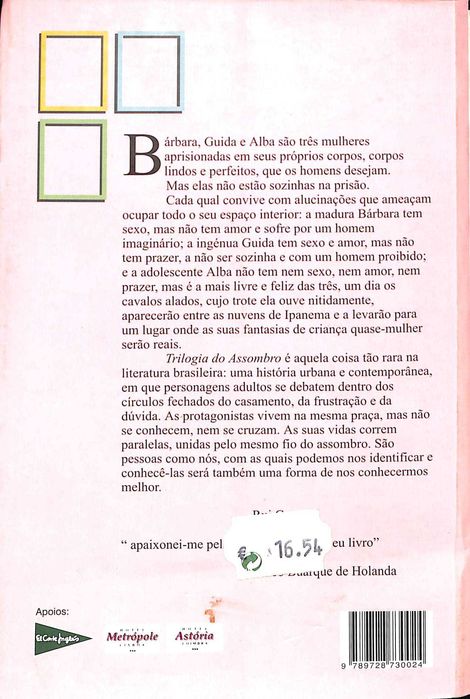 "Trilogia do Assombro" de Helena Jobim [Novo]