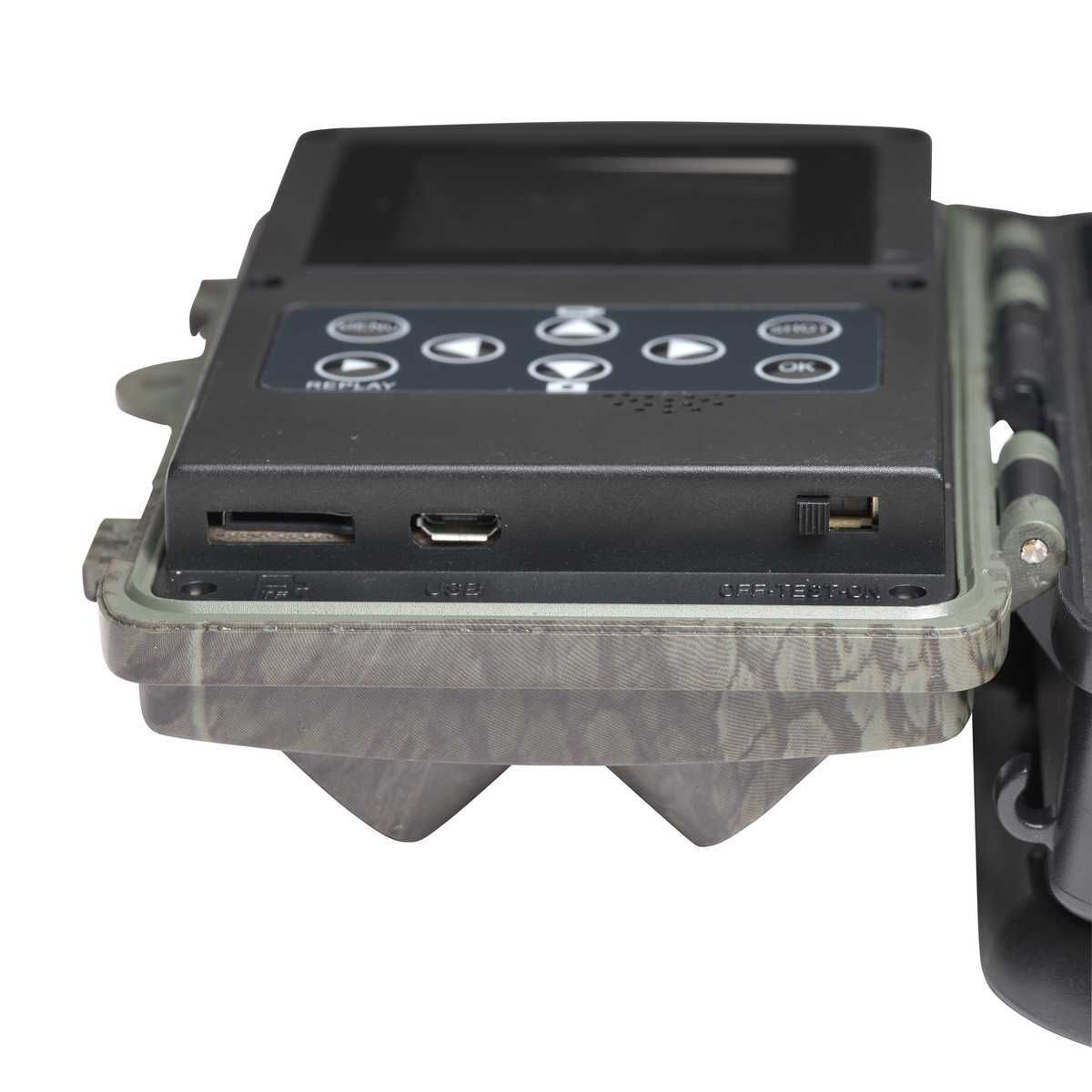 Fotopułapka FullHD 44xIR WiFi Kamera leśna czujnik niewidzialne diody