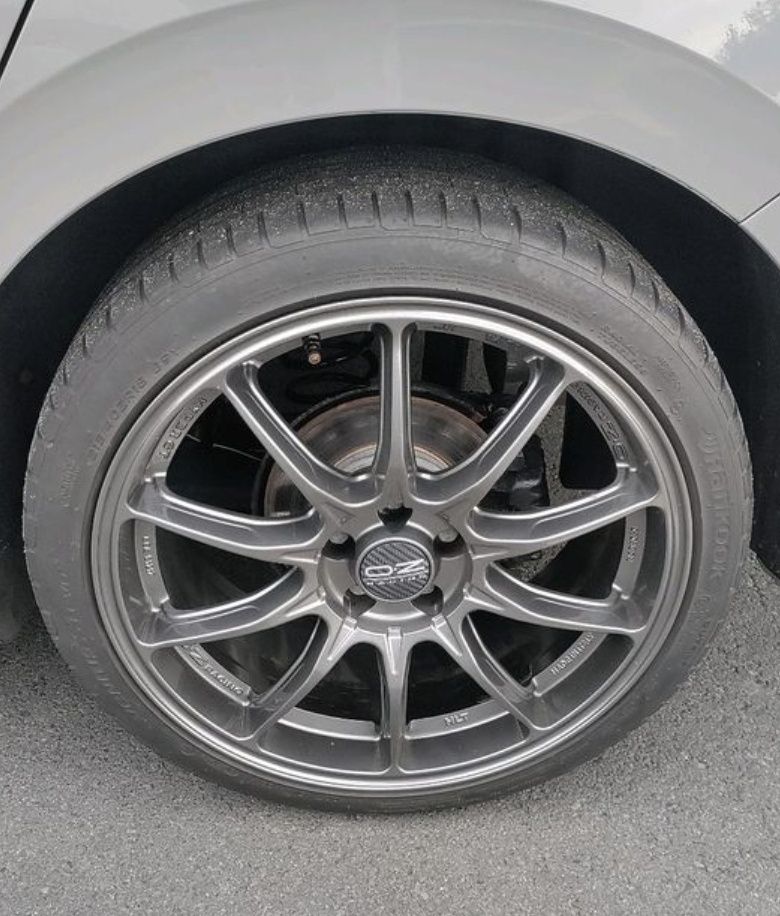 Unikat w necie OZ Hyper GT HLT 5x100 8j ET35 + 215/40/18 hankook letni