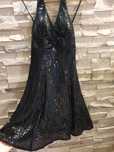 Sukienka Masquerade czarna cekiny. 5/6 XS/S 34/36