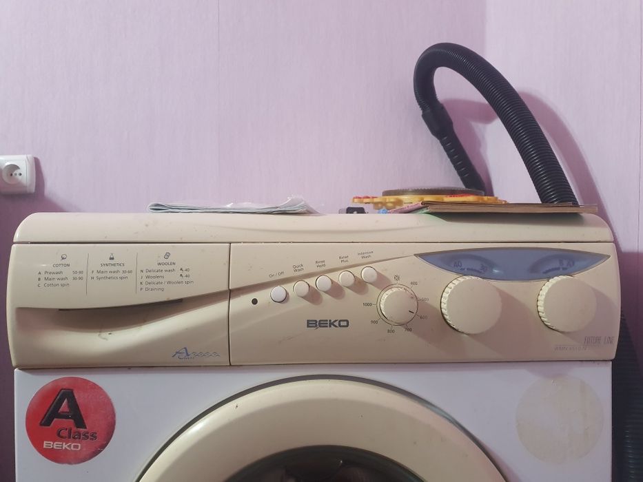 Стиральная машина beko, вертикальная загрузка, б у 2000 гр