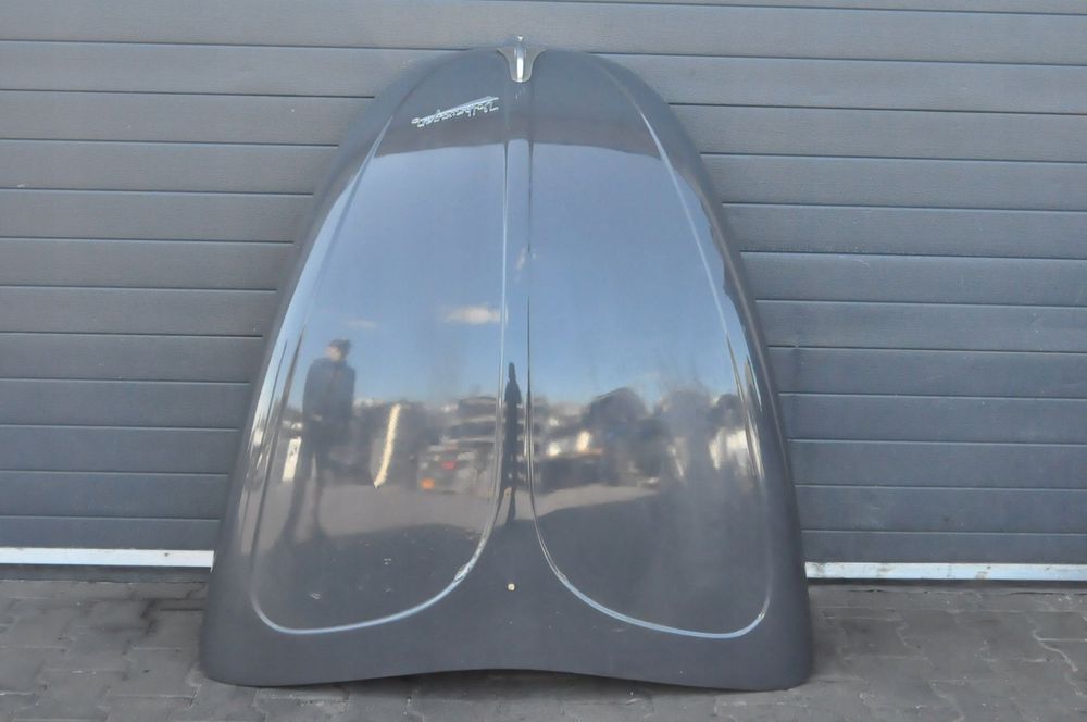 VOLKSWAGEN GARBUS BEETLE 1300 MASKA POKRYWA KOMORY SILNIKA KLAMKA NAPIS