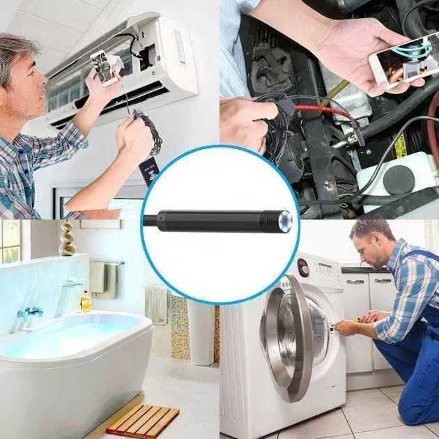 Камера эндоскоп для телефона ноутбука с подсветкой водонепроницаемый