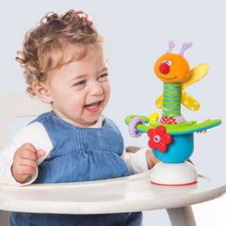 Іграшка на присосці стілець для годування Квіткові каруселі Taf toys