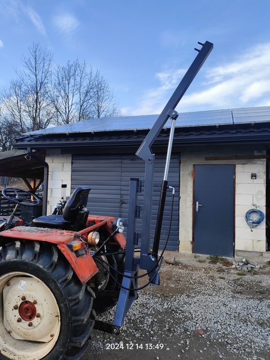 Żuraw wędka podnośnik rozdzielacz węże w zestawie.