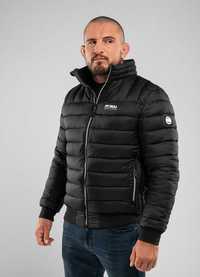 Kurtka PITBULL LIGHT QUILTED JACKET granger black - zimowo-jesienna bk