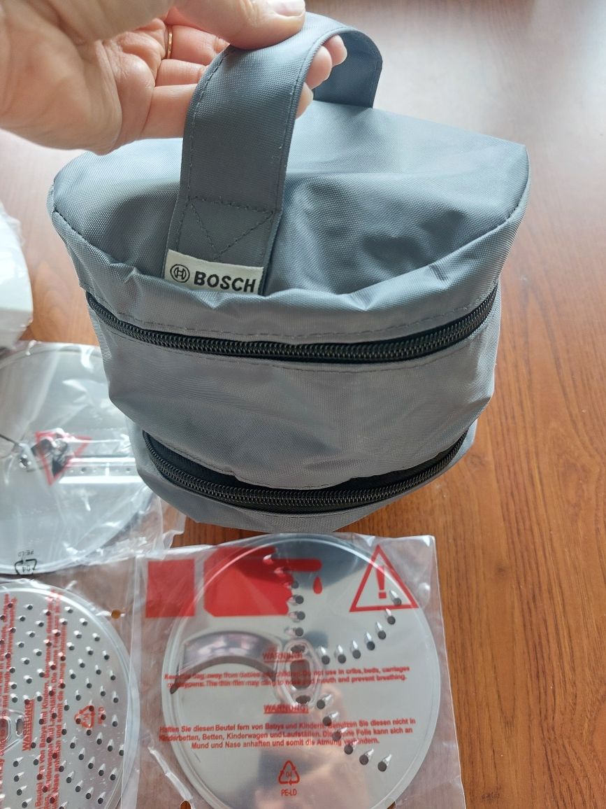 NOWA! Przystawka Bosch mum tarcze szatkownica etui