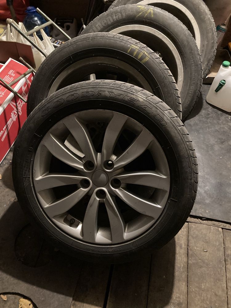 Диски r17 5*114,3 kia optima
