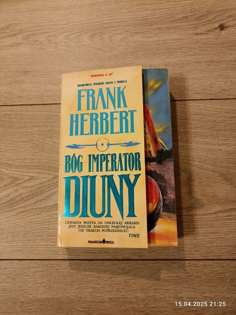 Książka Bóg imperator Diuny Frank Herbert
