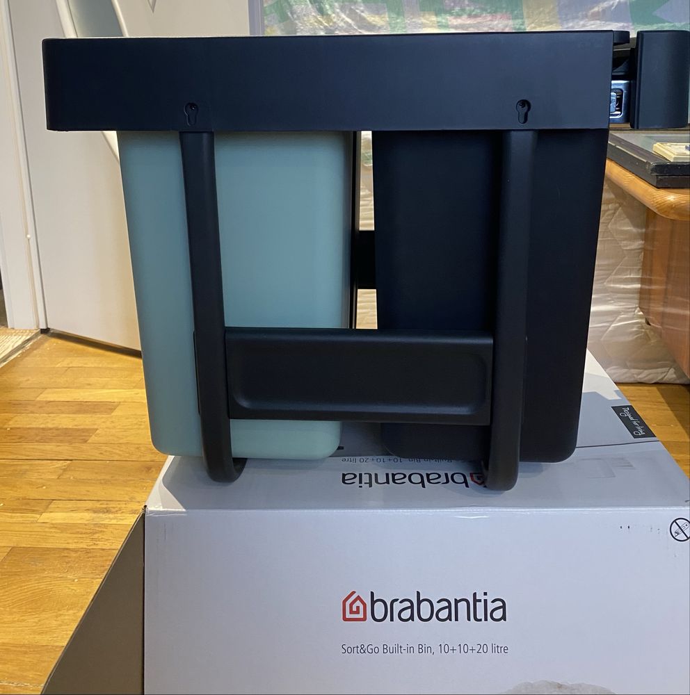 Brabantia - Sort & Go . Nowe 3 kosze do sortowania śmieci 10, 10 i 20