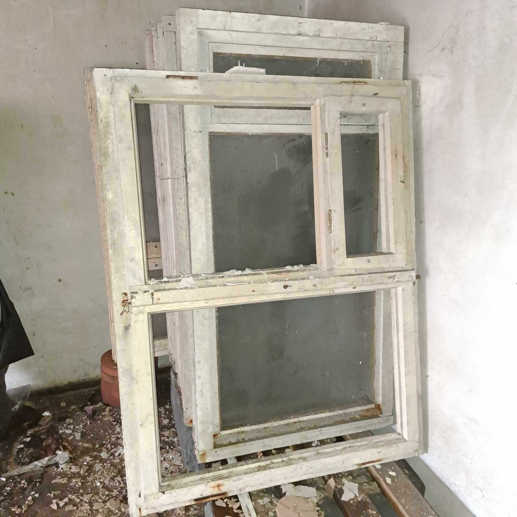 Okna Drewniane do renowacji lub do pieca, cena za sztukę