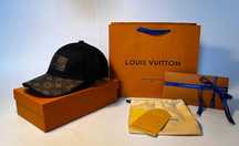 Louis Vuitton Męska damska czapka z daszkiem bejsbolówka, Francja
