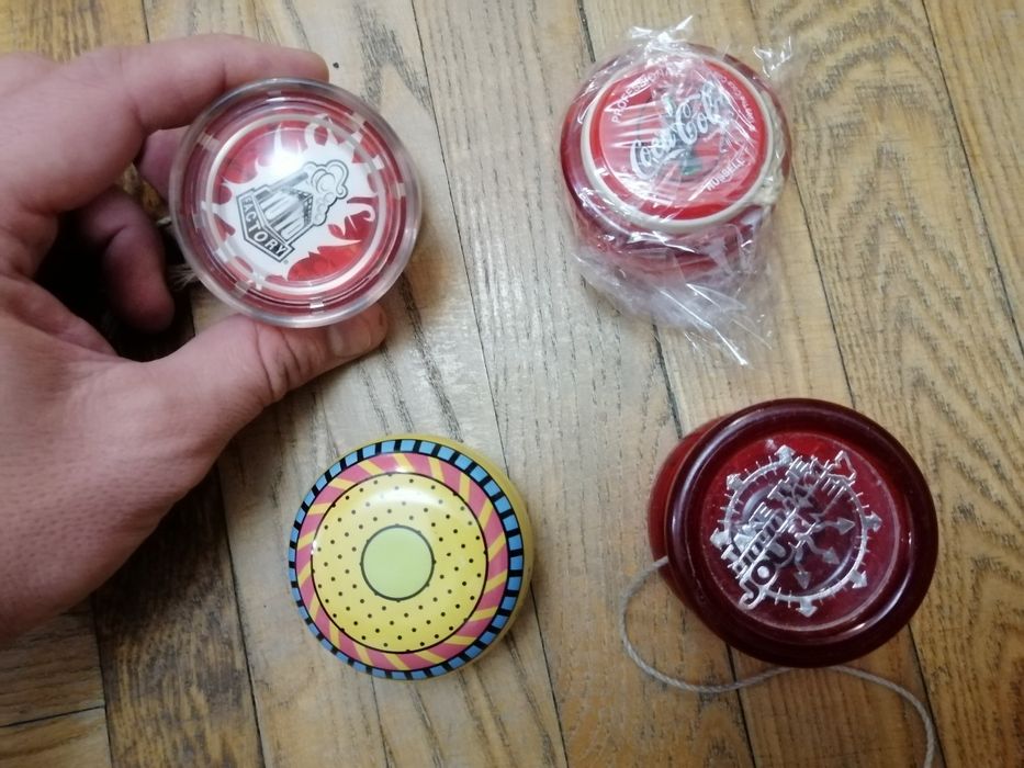 1998 Yo yo  йо йо редкий винтаж жовто блакитна