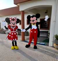 Mascotes Minnie e Mickey