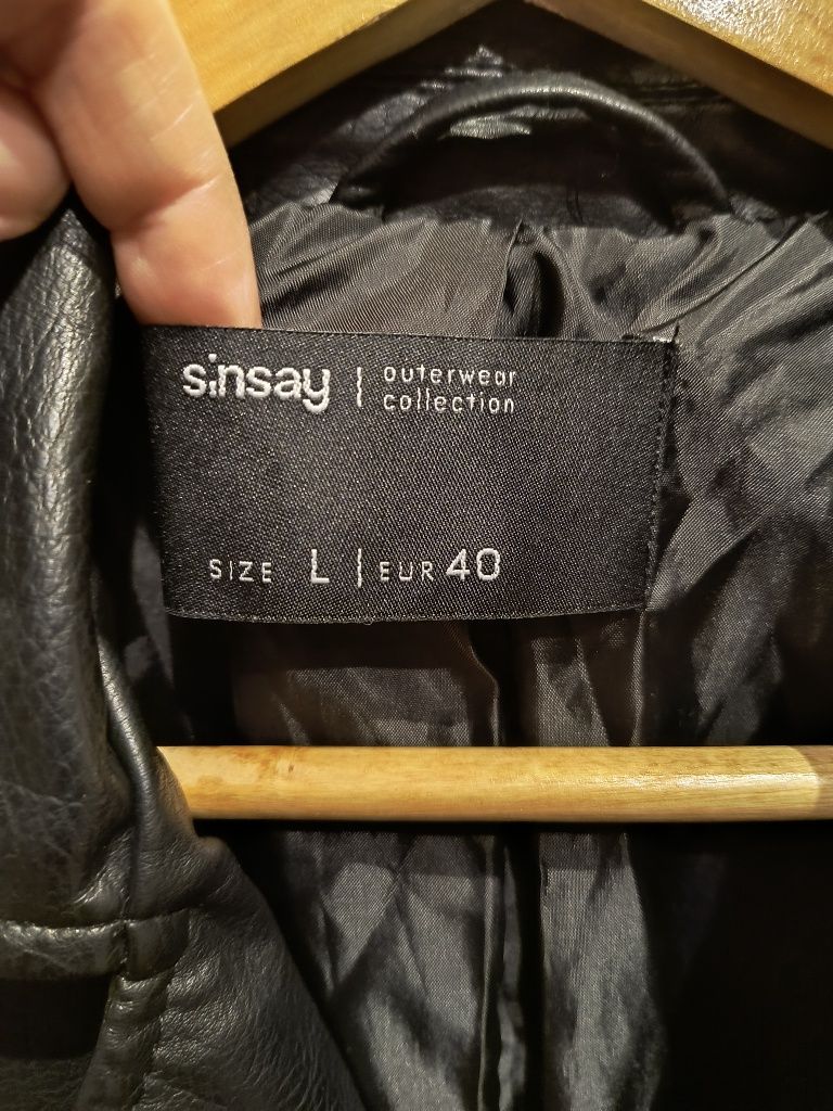 Ramoneska skóra ekologiczna Sinsay L/40