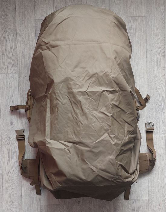 Рюкзак б/у Тasmanian tiger field pack mk ll 75, підсумок та дощевик