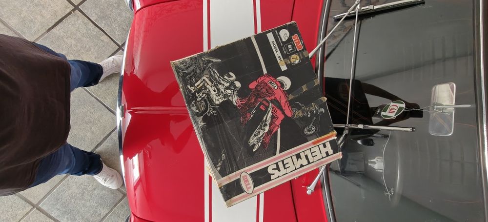 Capacete Bell Star original vintage (anos 70)