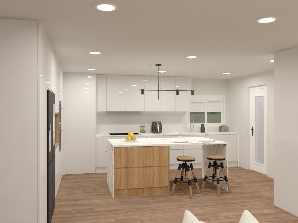 Desenhador de 3D, produção de imagens interiores