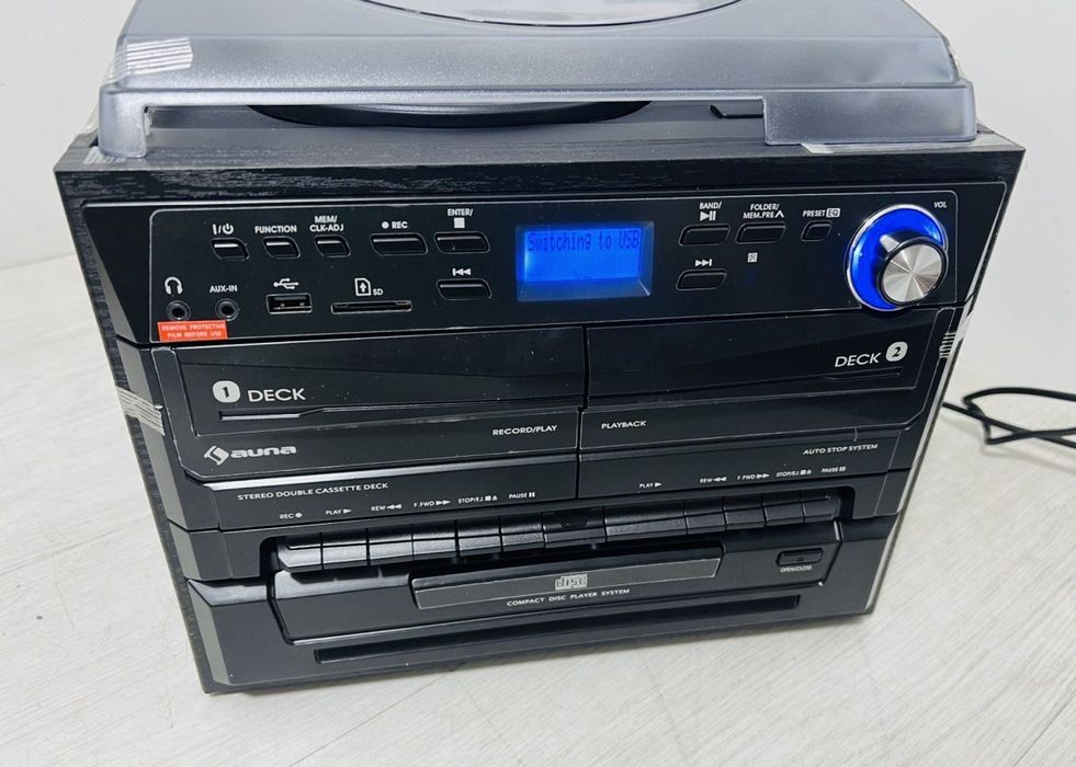 Програвач вінілових платівок Auna 388-DAB+ Stereoanlage