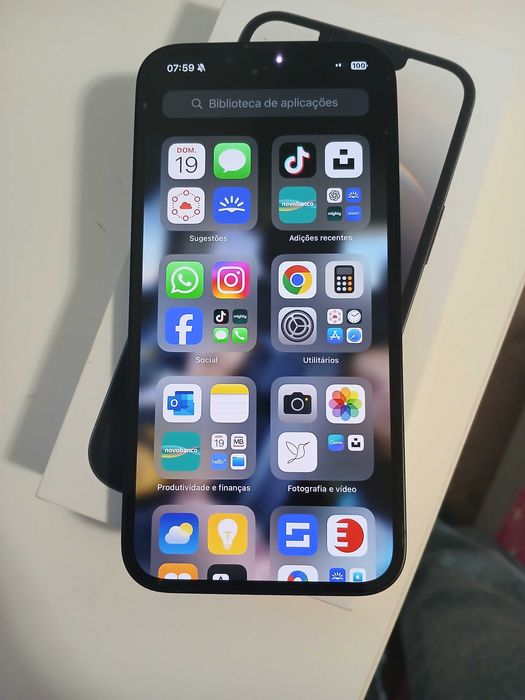 Iphone 16 e #100%Bateria#