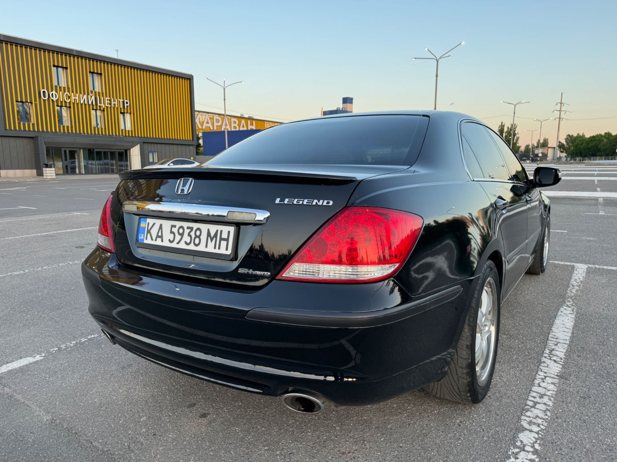 Honda legend 3.5 L полный привод газ/бензин 2006г хорда