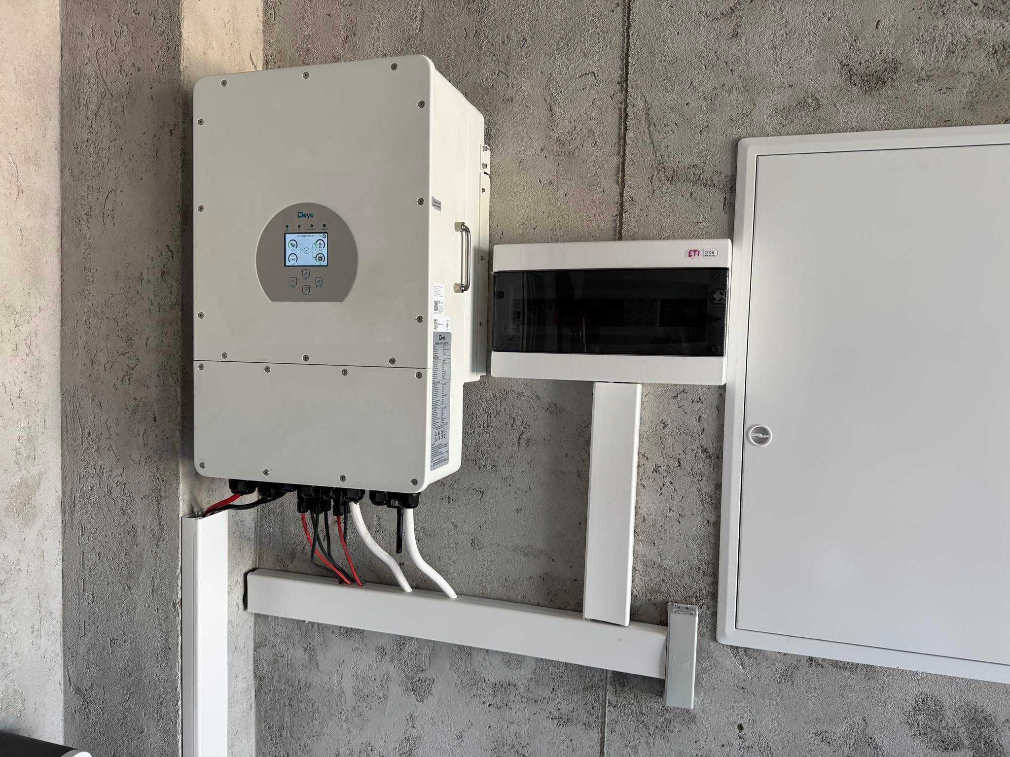 Instalacja Fotowoltaiczna 10KW FALOWNIK HYBRYDOWY DEYE/DEHN