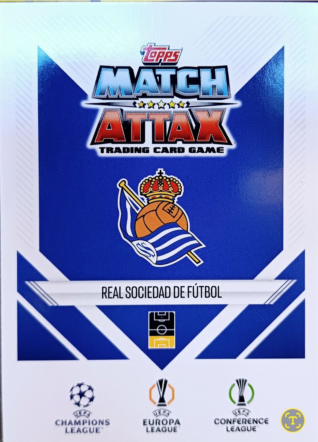 Karta Kolekcjonerska Topps Match Attax Igor Zubeldia – Real Sociedad d