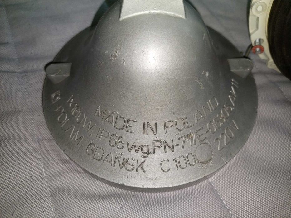Lampa sufitowa oprawa oświetleniowa przemysłowa retro loft vintage prl